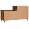 Armoire à chaussures Chêne fumé 102x36x60 cm Bois d'ingénierie 