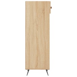 Armoire à chaussures chêne sonoma 30x35x105cm bois d'ingénierie 