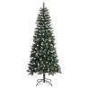 Sapin de Noël artificiel avec support Vert 150 cm PVC 