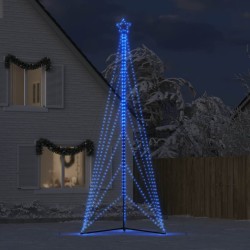 Sapin de Noël à LED 861 LED bleu 478 cm 