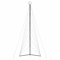 Sapin de Noël à LED 861 LED bleu 478 cm 