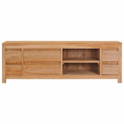 Meuble TV 120 x 30 x 40 cm bois de teck massif 