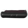 Lit pour chien Noir et marron 80x68x23 cm Similicuir 