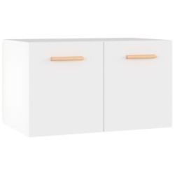 Armoire murale Blanc 60x36,5x35 cm Bois d'ingénierie 