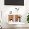 Armoire murale Blanc 60x36,5x35 cm Bois d'ingénierie 