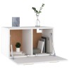 Armoire murale Blanc 60x36,5x35 cm Bois d'ingénierie 