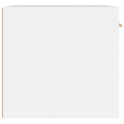 Armoire murale Blanc 60x36,5x35 cm Bois d'ingénierie 
