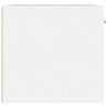 Armoire murale Blanc 60x36,5x35 cm Bois d'ingénierie 