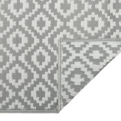 Tapis d'extérieur ARAKIL Gris 190x290 cm PP 
