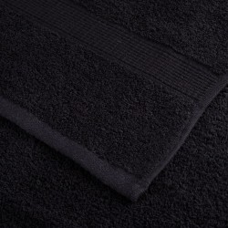 Ensemble de serviettes de qualité supérieure SOLUND 8 pcs noir 