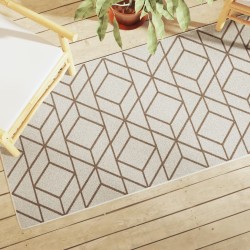 Tapis intérieur extérieur à poils courts 80x300 cm antidérapant 
