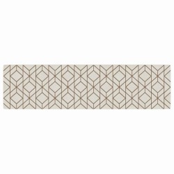 Tapis intérieur extérieur à poils courts 80x300 cm antidérapant 