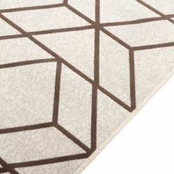 Tapis intérieur extérieur à poils courts 80x300 cm antidérapant 