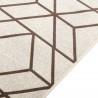 Tapis intérieur extérieur à poils courts 80x300 cm antidérapant 