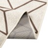 Tapis intérieur extérieur à poils courts 80x300 cm antidérapant 