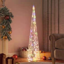 Cône lumineux décoratif à LED Acrylique Multicolore 120 cm 