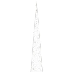 Cône lumineux décoratif à LED Acrylique Multicolore 120 cm 