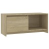 Meuble TV Chêne sonoma 90x35x40 cm Bois d'ingénierie 