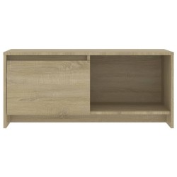 Meuble TV Chêne sonoma 90x35x40 cm Bois d'ingénierie 