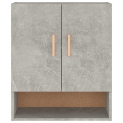 Armoire murale Gris béton 60x31x70 cm Bois d'ingénierie 