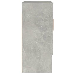 Armoire murale Gris béton 60x31x70 cm Bois d'ingénierie 