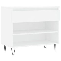 Armoire à chaussures Blanc 70x36x60 cm Bois d'ingénierie 