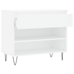 Armoire à chaussures Blanc 70x36x60 cm Bois d'ingénierie 