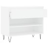 Armoire à chaussures Blanc 70x36x60 cm Bois d'ingénierie 