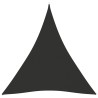 Voile de parasol Tissu Oxford triangulaire 5x7x7 m Anthracite 