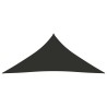 Voile de parasol Tissu Oxford triangulaire 5x7x7 m Anthracite 