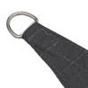 Voile de parasol Tissu Oxford triangulaire 5x7x7 m Anthracite 