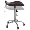 Chaise de bureau Marron Similicuir 