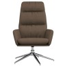Chaise de relaxation Taupe Tissu 