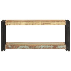 Meuble TV 90x30x40 cm Bois de récupération massif 