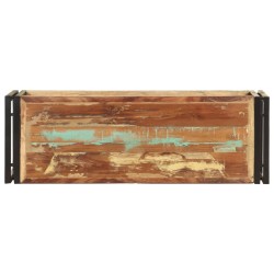 Meuble TV 90x30x40 cm Bois de récupération massif 