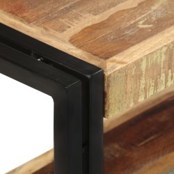 Meuble TV 90x30x40 cm Bois de récupération massif 