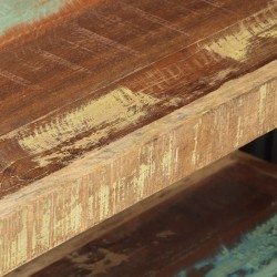 Meuble TV 90x30x40 cm Bois de récupération massif 
