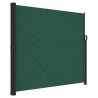 Auvent latéral rétractable vert foncé 180x300 cm 
