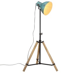 Lampadaire 25 W bleu délavé 75x75x90-150 cm E27 