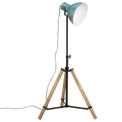 Lampadaire 25 W bleu délavé 75x75x90-150 cm E27 