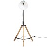 Lampadaire 25 W bleu délavé 75x75x90-150 cm E27 