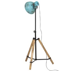 Lampadaire 25 W bleu délavé 75x75x90-150 cm E27 
