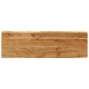 Banc avec bord vivant 105 cm bois d'acacia massif 