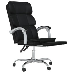 Fauteuil inclinable de bureau Noir Similicuir 