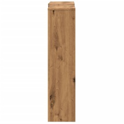 Cache-radiateur chêne artisanal 205x21,5x83,5 cm 