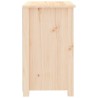 Tables de chevet 2 pcs 50x35x61,5 cm Bois de pin massif 