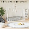 Cadre de lit pour enfant blanc 80x160 cm bois de pin massif 