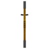 Portail de jardin 85x100 cm acier corten 