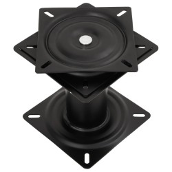 Piédestaux de siège de bateau 2 pcs siège pivotant à 360° acier 