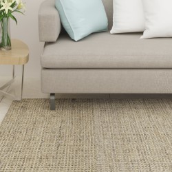 Tapis en sisal pour griffoir taupe 66x350 cm 